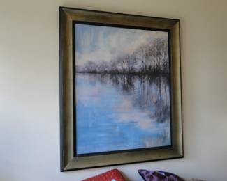 Large framed wall art