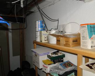 Tile and painting supplies