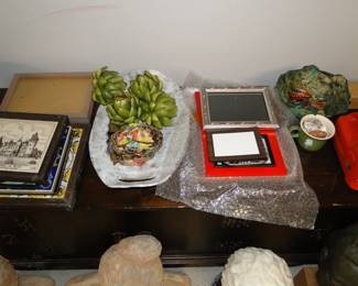 A nice sampling of some decorative items that will be available