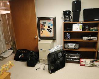 Lots of electronics and speakers too