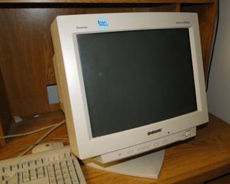 CRT Monitor, vintage and in working condition