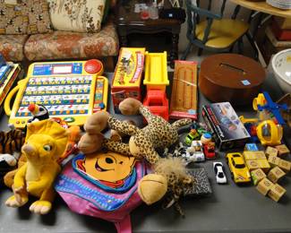 Lots of kiddo items to choose from too