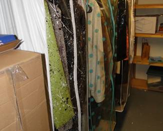 Clean and pressed women's clothing