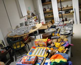 Many many items to choose from