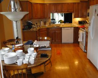 Every room will be brimming with items, like the kitchen. It will be brimming with kitchen items