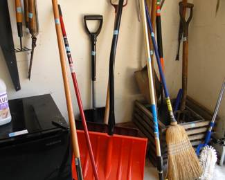 We do also have a very nice assortment of outdoor tools too