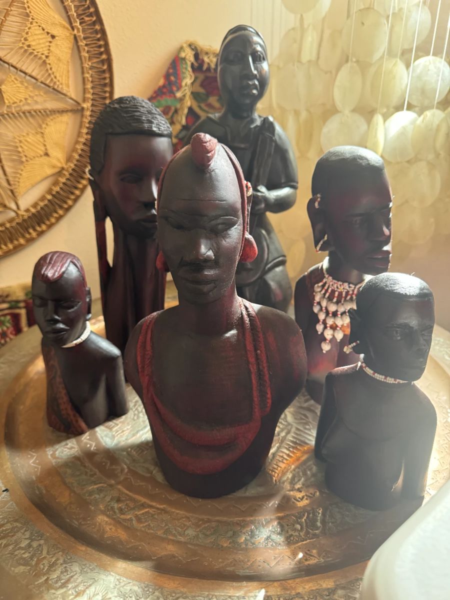 Masai wood carvings