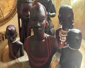 Masai wood carvings