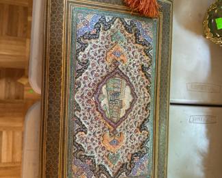Persian inlay photo album - Antique