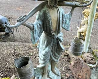 Large Bronze Chinese Figural