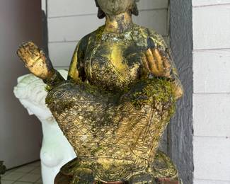 Vintage Gilded Buddha