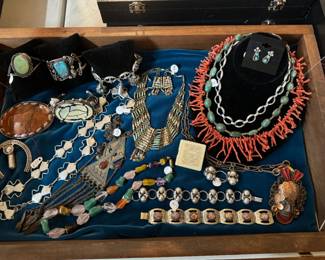 Vintage Sterling Jewelry, Vintage Turquoise 