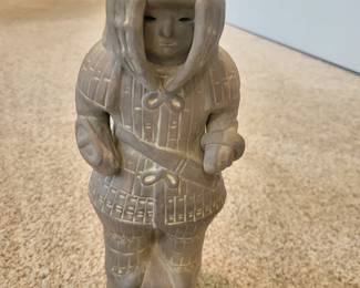 Haniwa Warrior Clay Statue 