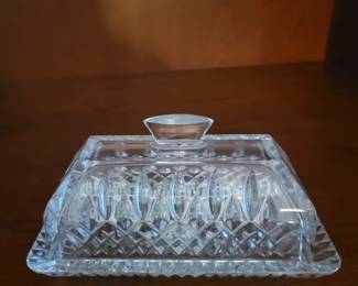 Waterford Lismore Butter Dish 