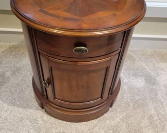 We Have 2 Beautiful  Drum End Tables 