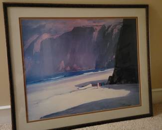 Alfred Mitchell Signed Print 