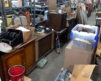 The handmade Fire Bucket is no longer there.