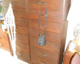 2 Seven Drawer Units