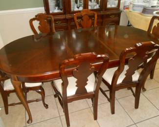 6 Chair Dining Room Table