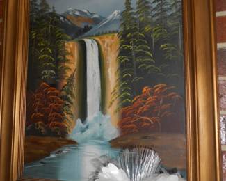 Waterfall Painting