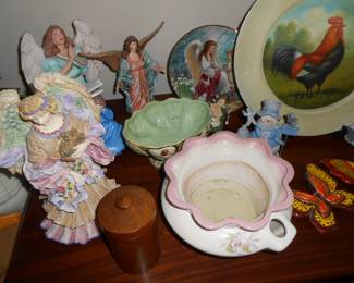 Angel Figurines and other Decor