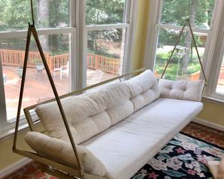 Indoor kept swing/daybed
