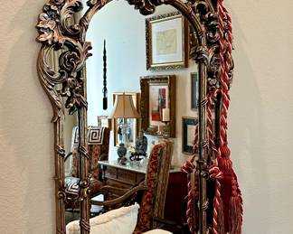 Several full size, large mirrors