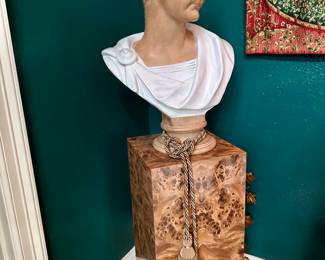 Julius Cesar bust statue 