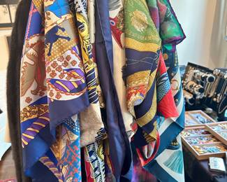 Vintage Hermes scarves