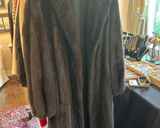 Custom made mink designer fur coats