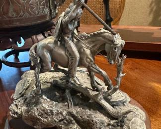 Original Native American artwork signed and personalized by the artist 