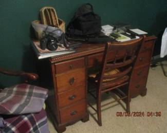 Vintage desk and chair