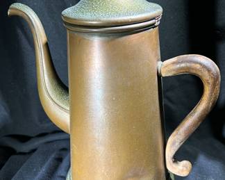 Antique Copper Tea Pot