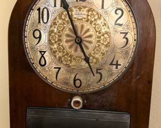 Telechron Motored Advertizing Clock