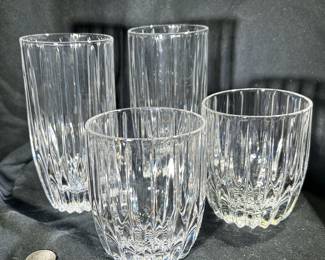 Crystal Glasses and Tumblers