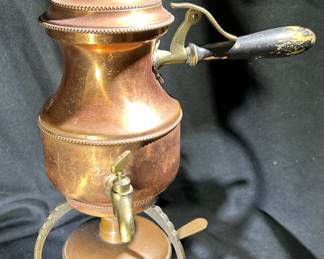 Vintage Copper/Brass Samovar Tea/Coffee Pot