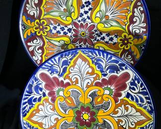 Hand Painted Mexican Plates