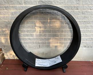 One Fast Cat Exercise Wheel