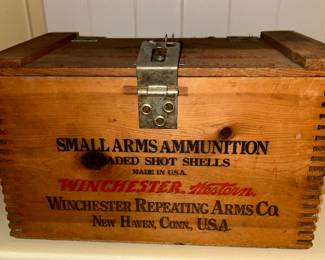 Vintage Winchester Ammo Box/Crate