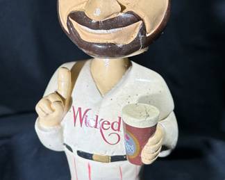 Pete's Wicked Ale Advertising Bobblehead