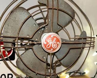 Vintage GE Oscillating Room Fan