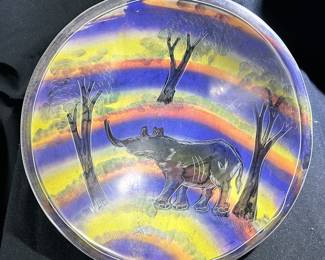 Rhino Soapstone Bowl