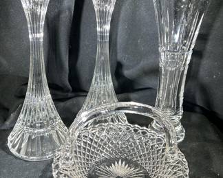 Candlesticks, Vases and Baskets