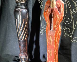 Southern Living at Home Santos Angel Figurine, Taper Candlestick