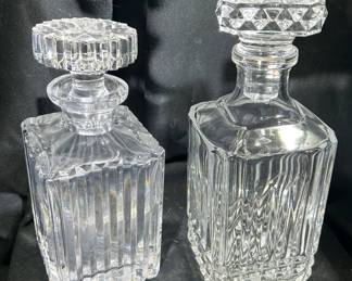 …..Or Glass - Crystal Decanters
