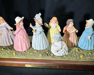 Maud Humphrey Bogart Springtime Gathering Ltd. Edition Statue 15" Long