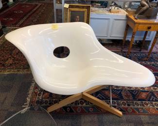 Eames style fiberglass sofa 