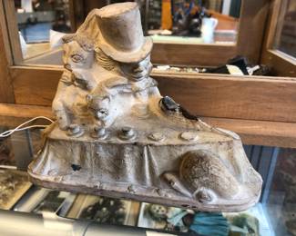 Edris Eckhardt plaster cast