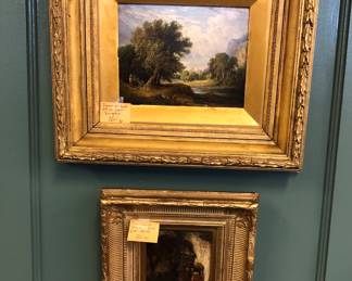 To Antique oil paintings