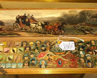 Antique tobacco cigar bands
